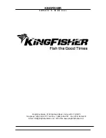 Kingfisher 2525 Ownersmanual preview