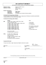 Preview for 2 page of Kingfisher KI 025 Series Operating & Maintenance Manual