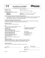 Preview for 2 page of Kingfisher KI 2300 Series Operation And Maintenance Manual