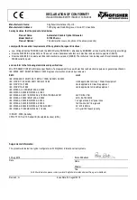 Preview for 2 page of Kingfisher KI 7010B Series Operation & Maintenance Manual