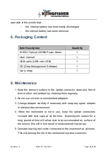 Preview for 28 page of Kingfisher KI6501 User Manual