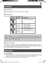 Preview for 19 page of Kingfisher PHG1800 Manual