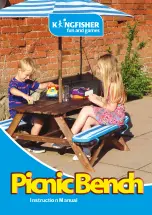 Kingfisher Picnic Bench Instruction Manual preview