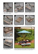 Предварительный просмотр 3 страницы Kingfisher Picnic Bench Instruction Manual