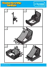 Preview for 4 page of Kingfisher Wooden Pirate Ship Sandbox Assembly Manual