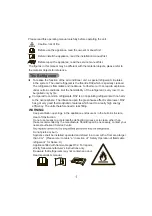 Preview for 5 page of Kinghome GJC05BK-A6NRNC5A Owner'S Manual