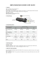KingNeed Q805 User Manual preview