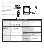 Preview for 6 page of Kingray Edge MHW43FS Manual