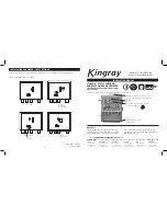 Preview for 1 page of Kingray FL3BPMH Installation Manual