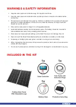 Preview for 2 page of Kings Adventure 250W User Manual