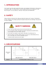 Preview for 3 page of Kings Adventure AKRD-TABLE 1000 01 User Manual