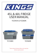 Kings Adventure YCD45K User Manual preview