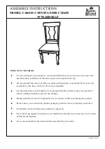 Kings Brand Furniture D6403-C Assembly Instructions предпросмотр