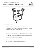 Kings Brand Furniture K53 Assembly Instructions предпросмотр