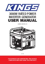 KINGS 3500iO User Manual preview