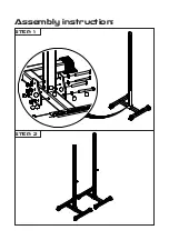 Предварительный просмотр 4 страницы KingsBox Home Squat Rack SS-5 Quick Start Manual