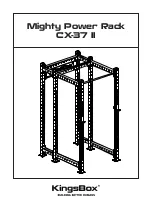 KingsBox Mighty Power Rack CX-37 II Quick Start Manual preview