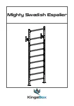 KingsBox Mighty Swedish Espalier Quick Start Manual preview