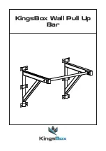 KingsBox Wall Pull Up Bar Assembly Instruction preview