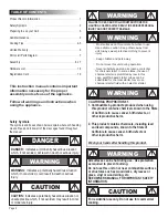 Preview for 2 page of Kingsford 12301648 Product Manual