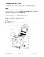 Preview for 4 page of Kingsford CG2001301-KF Owner'S Manual