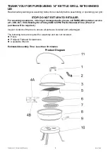 Preview for 4 page of Kingsford TG2021301-KF Owners Manual Assembly And Operating Instructions