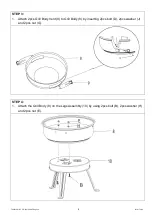 Preview for 8 page of Kingsford TG2021301-KF Owners Manual Assembly And Operating Instructions