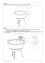 Preview for 9 page of Kingsford TG2021301-KF Owners Manual Assembly And Operating Instructions