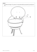 Preview for 10 page of Kingsford TG2021301-KF Owners Manual Assembly And Operating Instructions