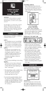 Preview for 1 page of KingShield TXPIR400 Installation Instructions