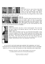 Preview for 2 page of kingsley-bate CB-53 Assembly Instructions