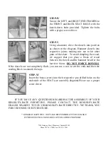 Предварительный просмотр 2 страницы kingsley-bate CR - 25 Assembly Instructions