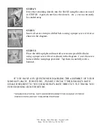 Preview for 3 page of kingsley-bate Essex TR37 Assembly Instructions