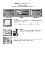 Предварительный просмотр 2 страницы kingsley-bate Ibiza IB10 Assembly Instructions