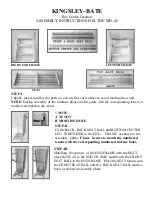 Preview for 2 page of kingsley-bate Mandalay MD45 Assembly Instructions