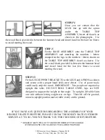 Preview for 2 page of kingsley-bate TR-114 Assembly Instructions