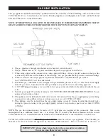 Preview for 8 page of Kingsman Fireplaces FDV300 Installation Instructions Manual