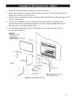 Preview for 18 page of Kingsman Fireplaces HBZDV36 Installation Instructions Manual