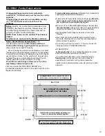 Preview for 10 page of Kingsman Fireplaces marquis MQZCVRB47LPE2 Installation Instructions Manual