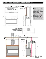 Preview for 21 page of Kingsman Fireplaces marquis MQZCVRB47LPE2 Installation Instructions Manual