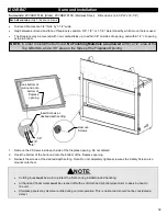 Preview for 32 page of Kingsman Fireplaces marquis MQZCVRB47LPE2 Installation Instructions Manual