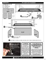 Preview for 38 page of Kingsman Fireplaces marquis MQZCVRB47LPE2 Installation Instructions Manual