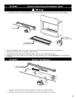 Preview for 48 page of Kingsman Fireplaces marquis MQZCVRB47LPE2 Installation Instructions Manual