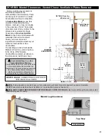 Предварительный просмотр 29 страницы Kingsman Fireplaces marquis MQZCVRB60LPE2 Installation Instructions Manual