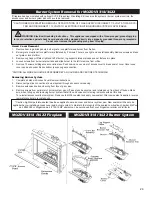 Preview for 29 page of Kingsman Fireplaces Marquis MQZDV3318 Installation Instructions Manual