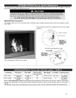 Preview for 16 page of Kingsman Fireplaces OFP42LP Owner'S Operation And Installation Manual