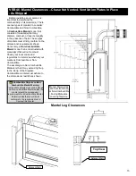 Preview for 15 page of Kingsman Fireplaces VRB46 Installation Instructions Manual