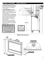 Preview for 17 page of Kingsman Fireplaces ZCV3622LP Installation Instructions Manual