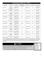 Preview for 42 page of Kingsman Fireplaces ZCV3622LP Installation Instructions Manual