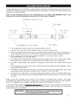 Preview for 7 page of Kingsman FV200NE Installation Instructions Manual